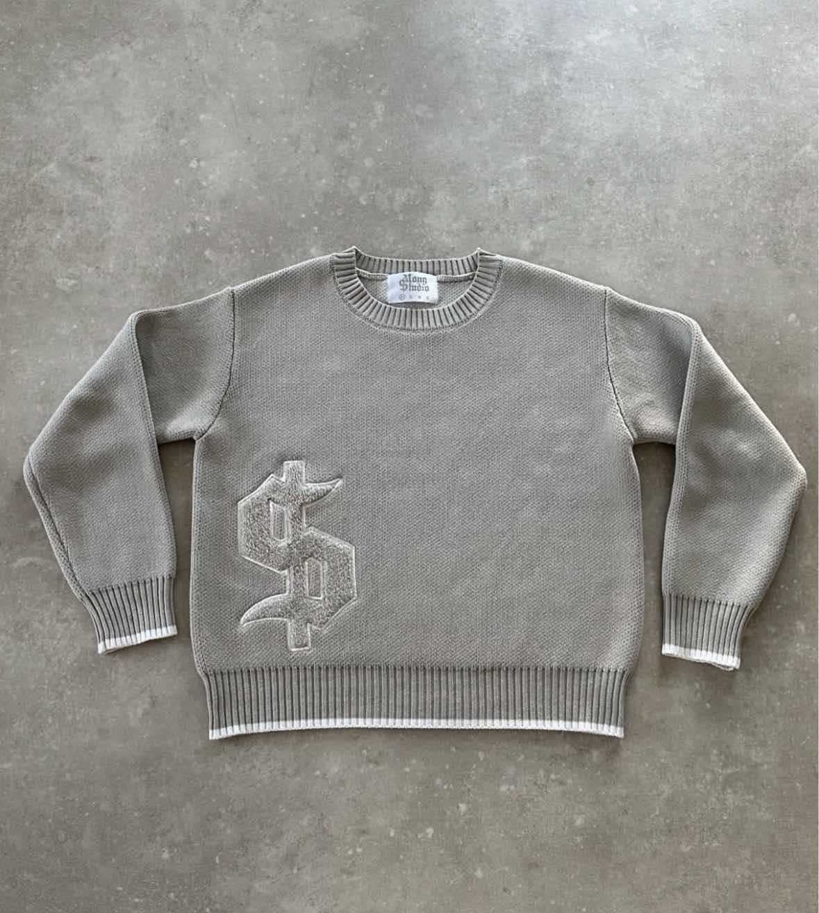 Trendy Street Style Casual Loose Long-sleeved Top, Autumn And Winter Pullover Round Neck, Men's And Women's Knitted Sweater