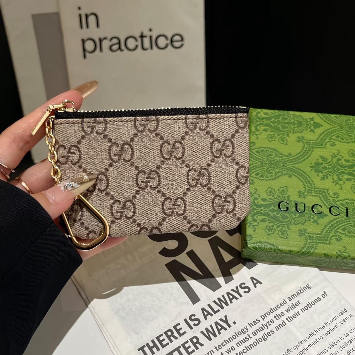 Pochette porte-cartes/porte-cartes Zero, style classique et tendance, unisexe, collection 2026.