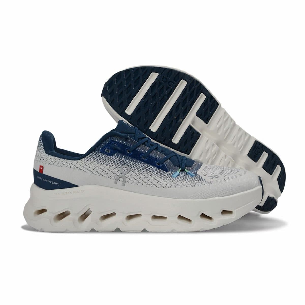 Chaussures de sport légères Cloud-Tech, semelle amortissante creuse, mesh respirant, lacets, modèle unisexe