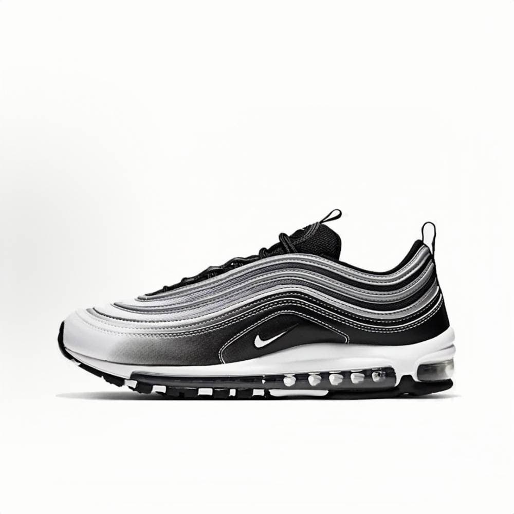 Chaussures Nike Air Max 97 pour homme et femme, triple noir et blanc, Sean Wotherspoon T, baskets d'extérieur, pointures 36-45