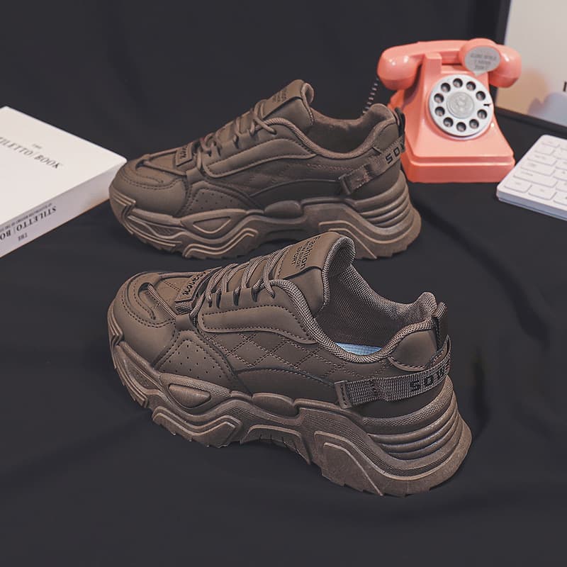 Daddy shoes for women 2024 spring and summer new fashion all-matching big head hiking shoes breathable all-matching ugly cute casual sneaker