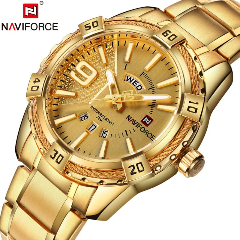Navigation Top Gender Hand Man Hands Karat Casual Leather Classic Watch Businesses Like Men Date Water Clock