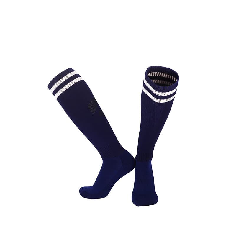 Children's high-top football socks actual knee-high socks primary school students two-bar stockings boys' towel sports socks wholesale