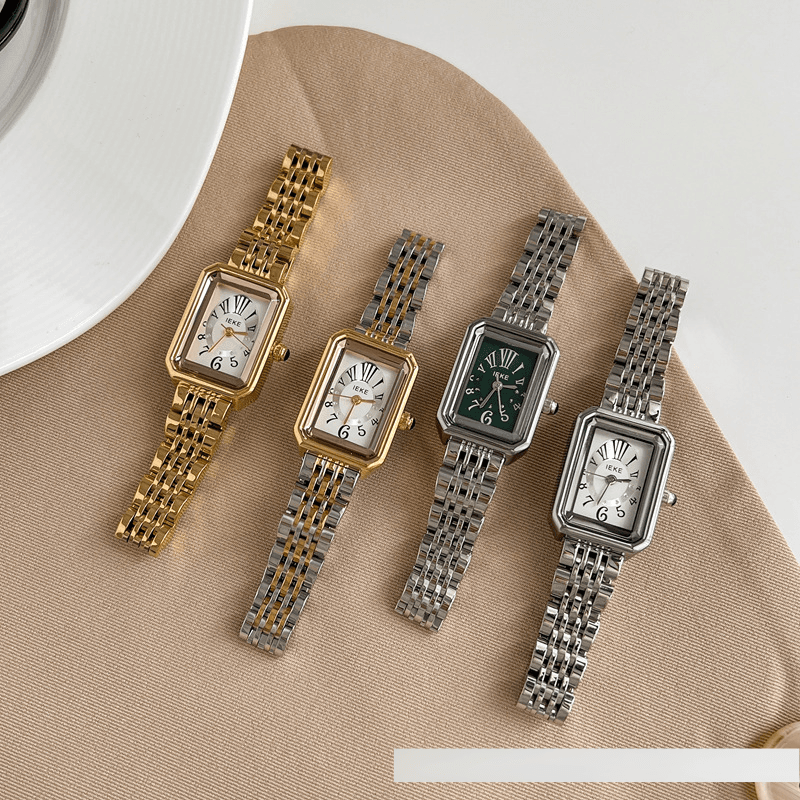 Women's Watches Classic Retro Square Quartz Watch For Women With Minimalist Light Luxury High-end Exquisite Classical Watch For Women