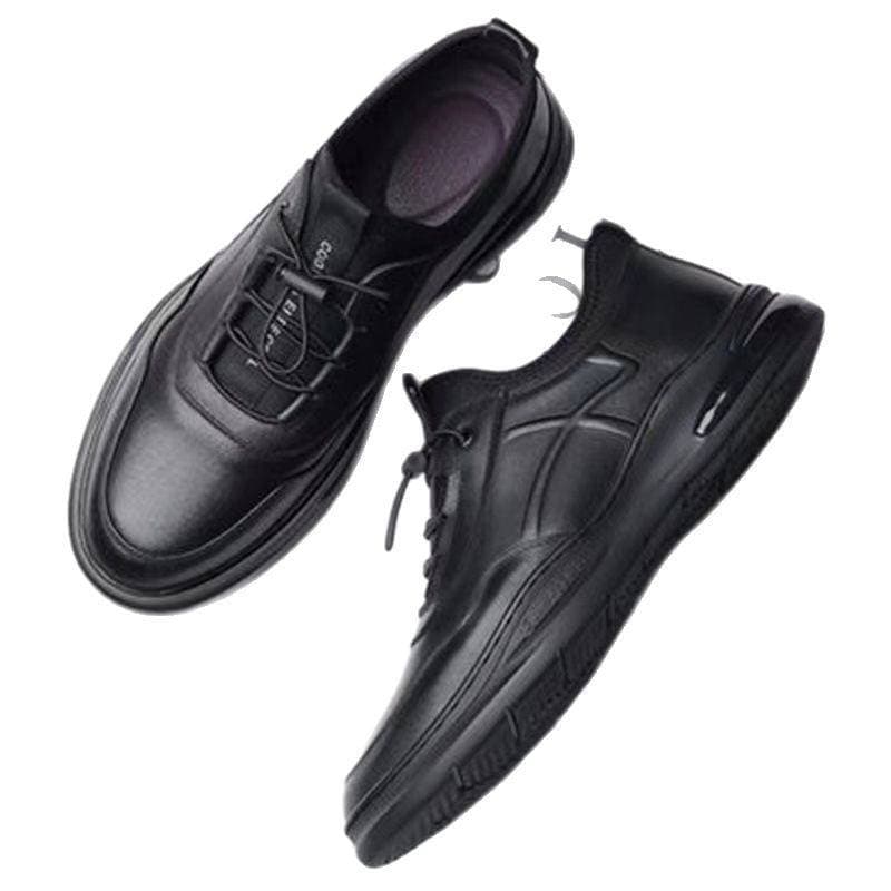 Genuine Leather Men's Business Casual Breathable Comfortable No Slip Versatile Shoes Loafers Men Sneakers Chaussures
