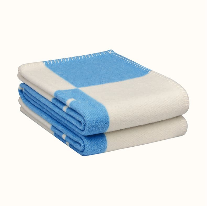 Couette H lettre cachemire châle petites fois même Style sieste épaissie climatisation couverture couverture canapé coussin