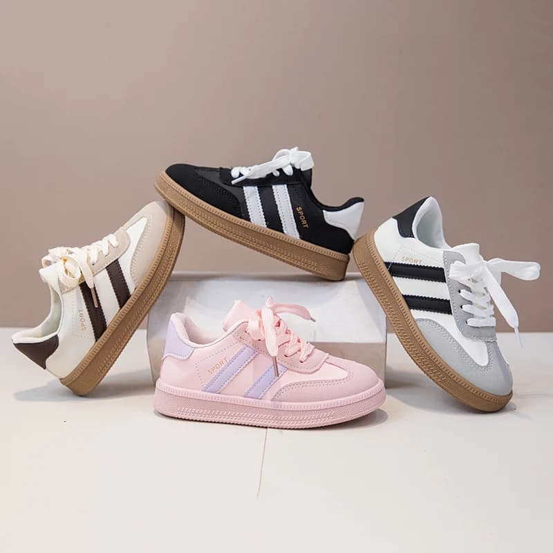 Children's Sneakers New Trend Patchwork Running Shoes For Kids Boys Fashion Classic Versatile Girls School Sports Causal Shoes