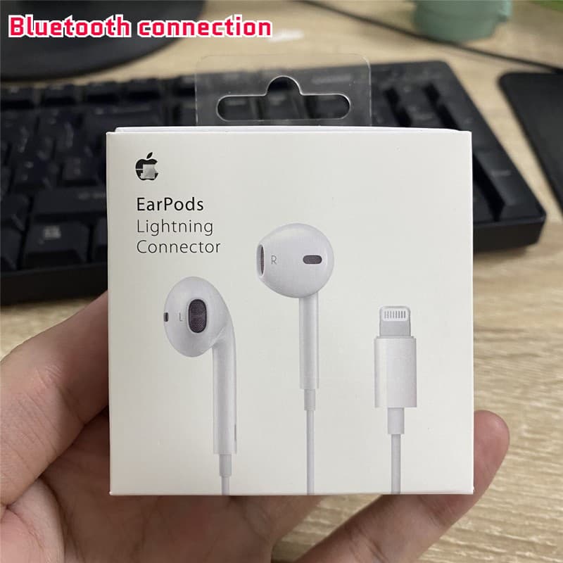 Écouteurs Lightning, casque stéréo filaire Bluetooth avec microphone pour iPhone 12 Pro Max, 11 Pro, X, XR, XS, 7 et 8 Plus
