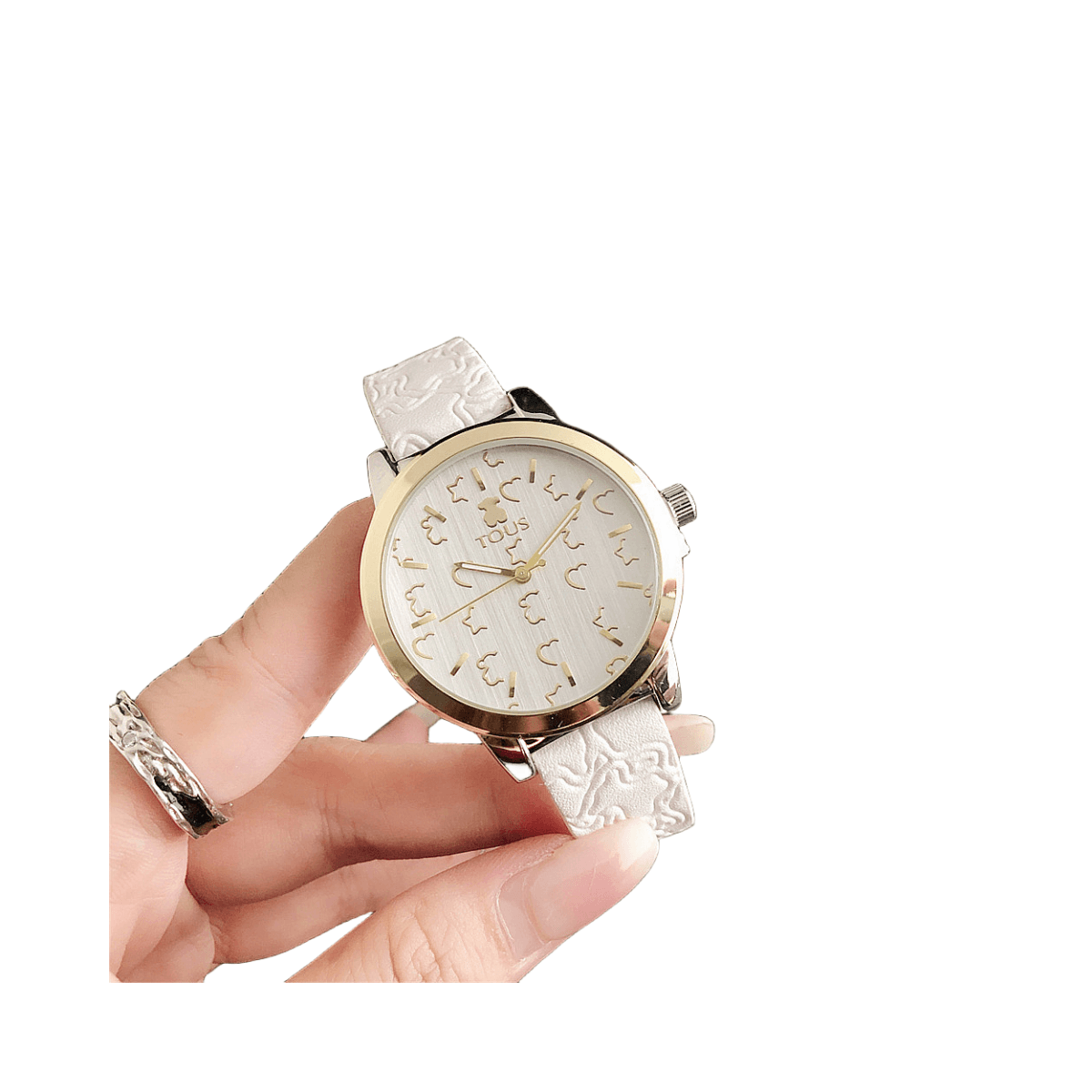Montre à ceinture en alliage pour femmes, Simple, à la mode, base de montre en acier inoxydable, à Quartz, marque la tendance du raffinement