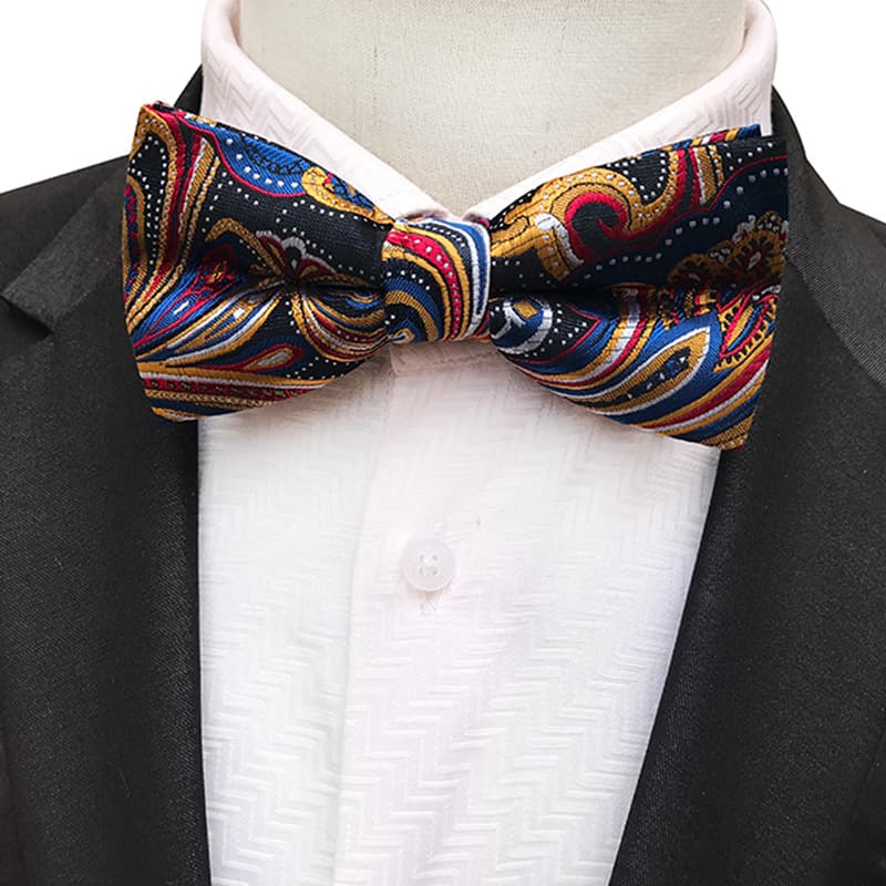 Men's Bow Ties, Fashionable Wedding Groom's Bow Tie, Suit Banquet Bow Tie.