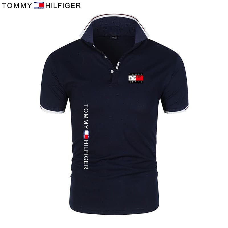 Chemise de golf à manches courtes pour hommes, polo décontracté imprimé, chemise boutonnée, nouvelle collection été 2024
