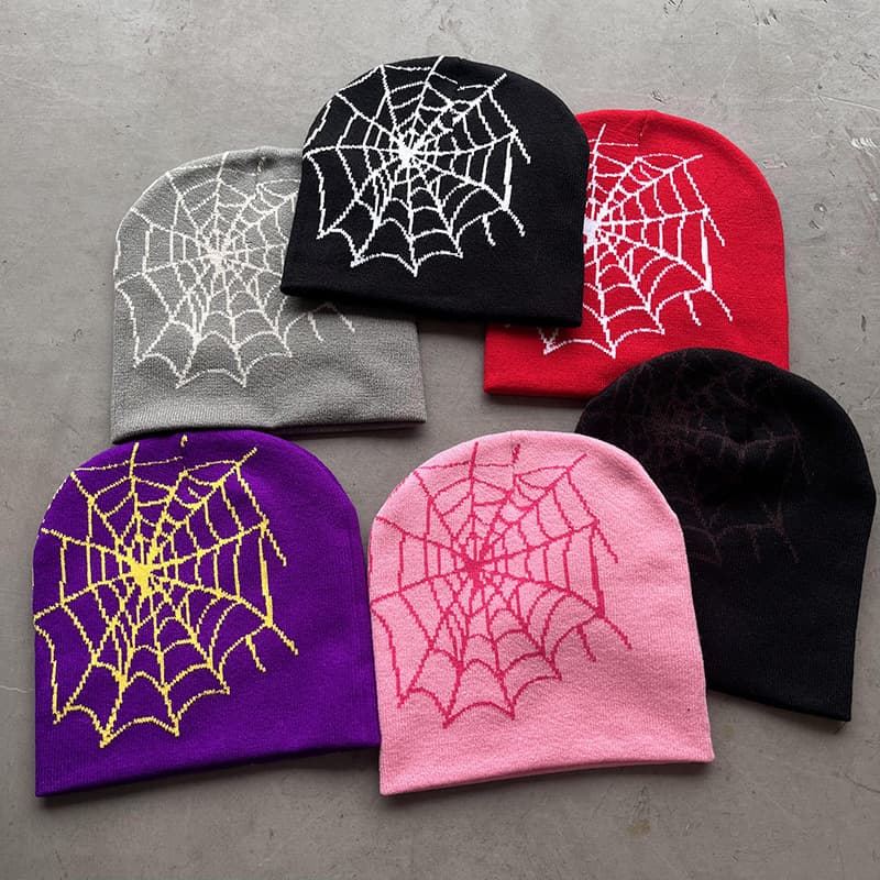 Trendy Knit Beanie With Letter Jacquard - Warm Winter Hat For Men & Women - Soft Acrylic Unisex Skull Cap - Black/Red/Gray/Purple"