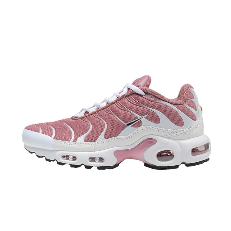 Baskets montantes ondulées à effet dégradé pour femmes, chaussures de running multi-fenêtres avec coussin d'air et mesh respirant