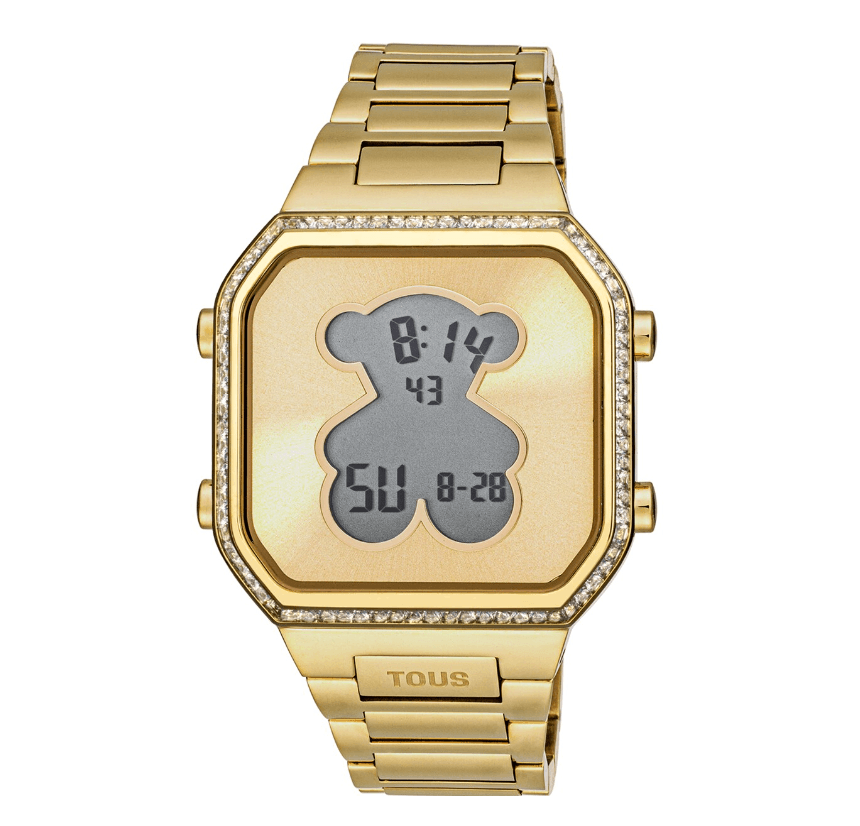 Fashion Ladies LED Electronic Watch Personalized Bear Student Wristwatch