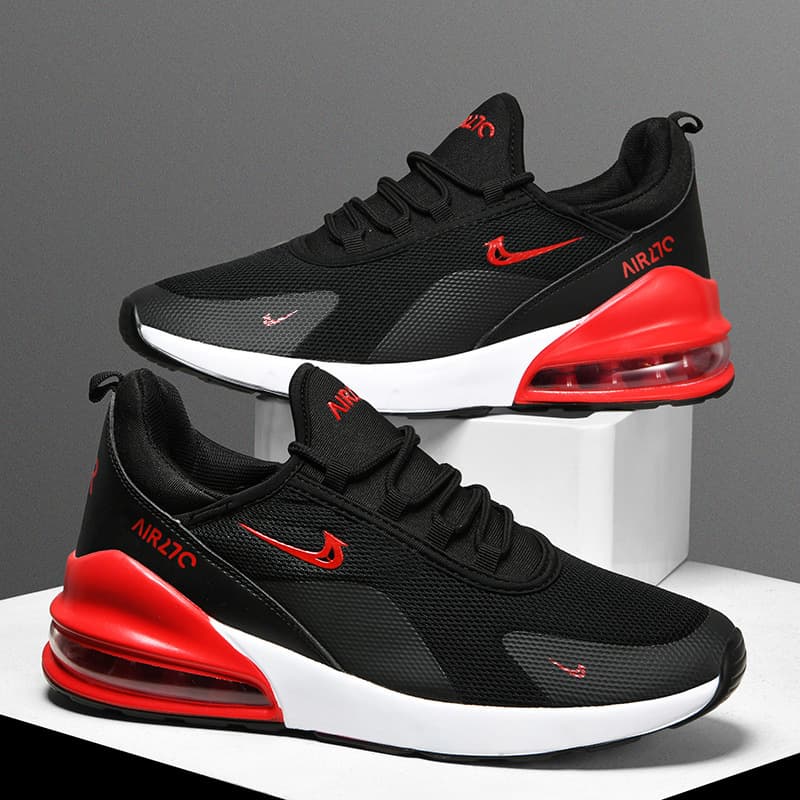 Chaussures pour hommes Baskets en maille Coussin d'air Chaussures de course absorbant les chocs Chaussures de couple décontractées Chaussures tenda