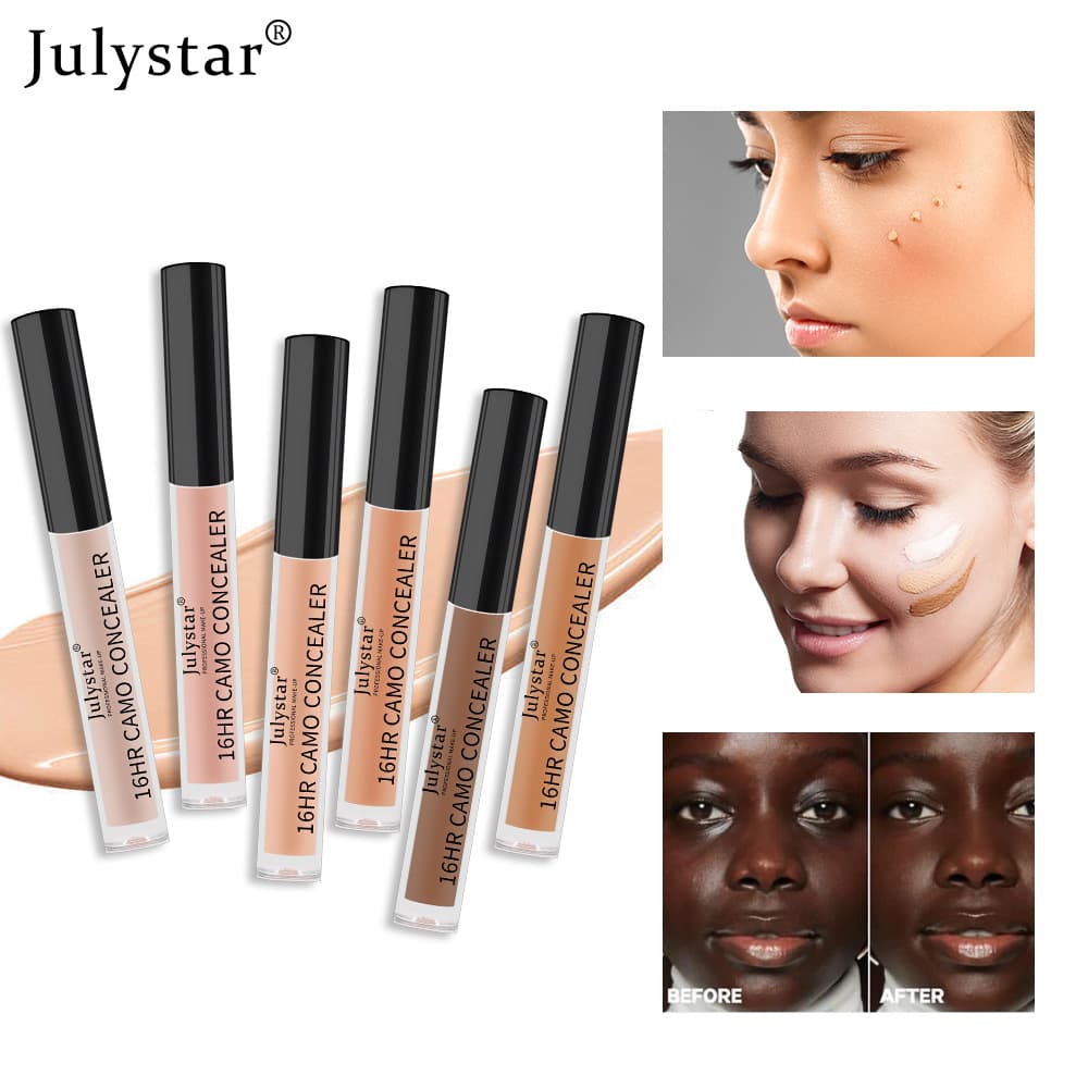 Julystar liquid concealer Lasting foundation make-up Cream Beauty Makeup
