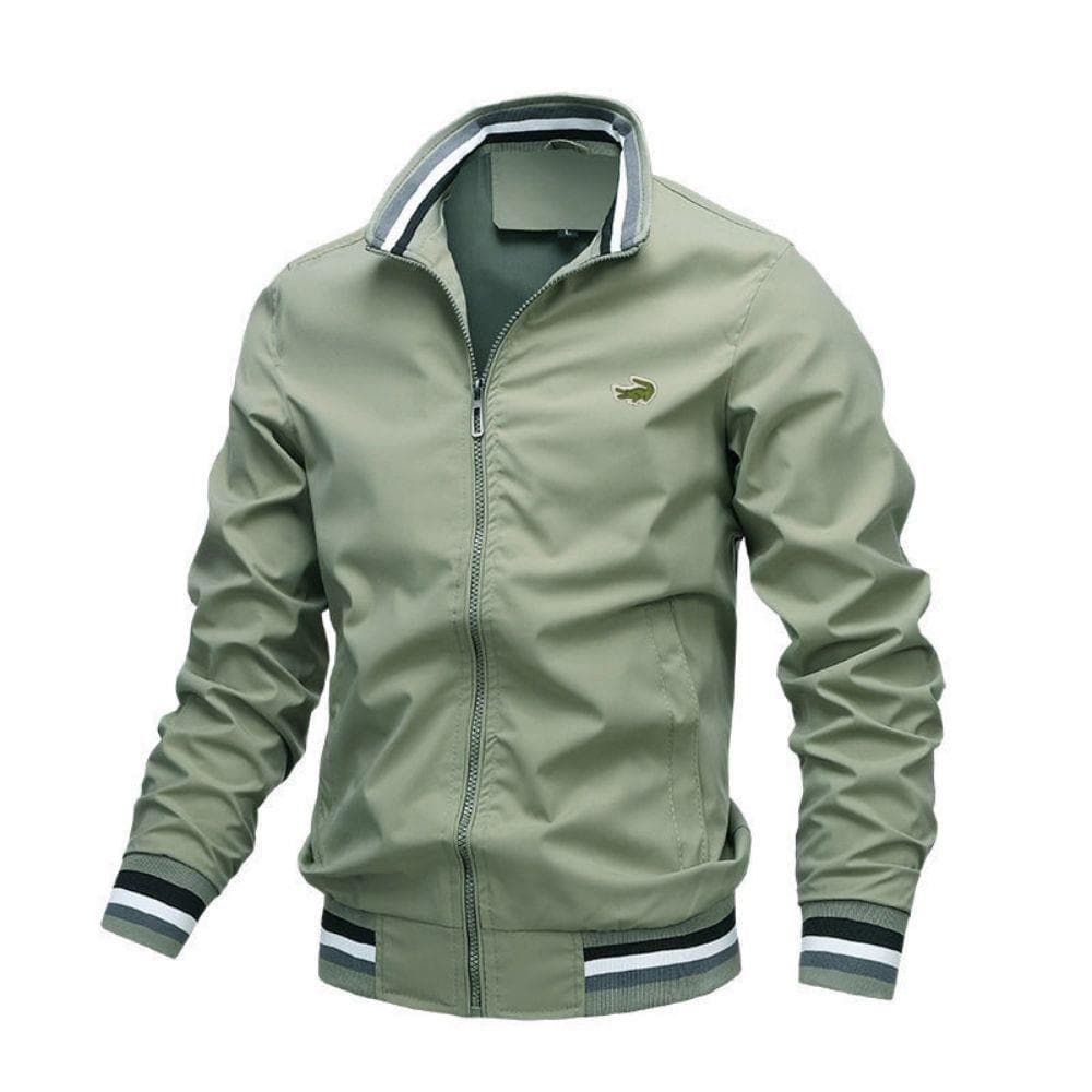 Veste cardigan de couleur unie pour homme, veste de pilote décontractée, uniforme de baseball