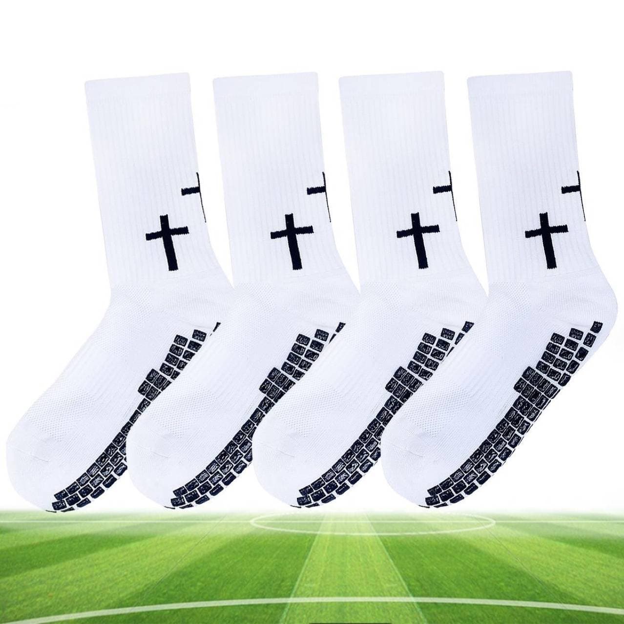 Sport Socks Anti Slip Football Socks For Sports, Moisture Absorbing And Breathable