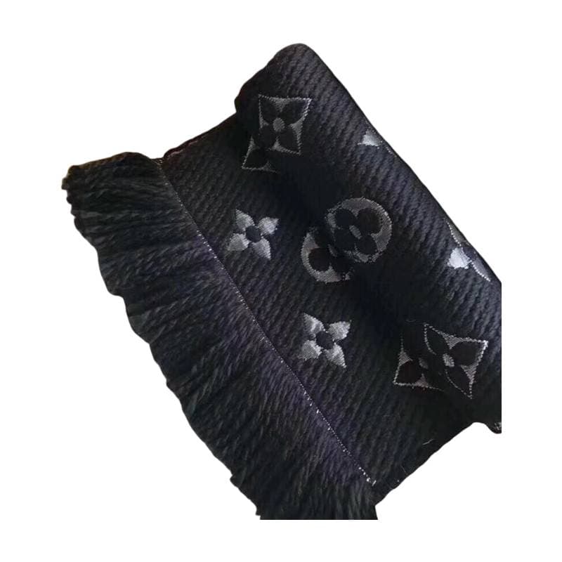 Écharpe automne/hiver Star Same, châle en cachemire épais et chaud, double usage, grande fleur, motif soie or et argent, 174 × 30 cm