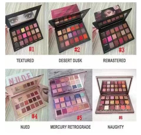 New 18 color Eyeshadow 18 color Rose Pearl Matte Ground Color Eyeshadow Tray makeup set