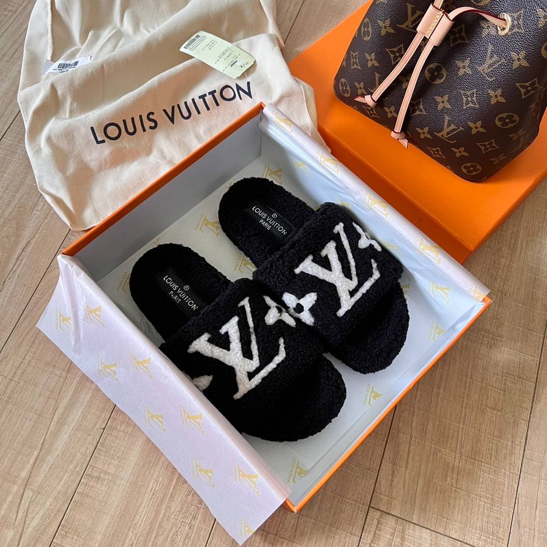 Louis,Vuitton,lv,créateur de mode tendance bas unisexe pantoufles d'été pantoufles de gelée mexy