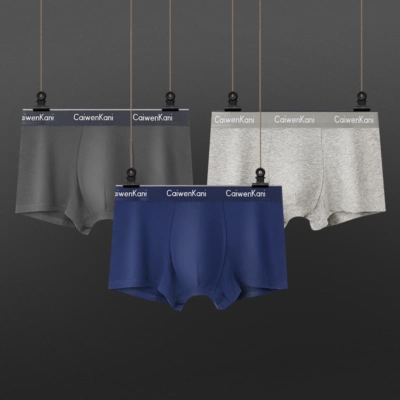 Boxer pour homme en coton respirant et modal, short d'été fin pour garçon