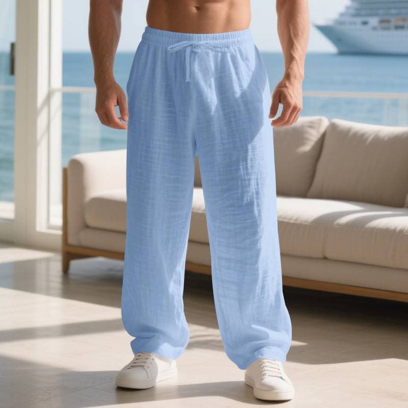 Men's Clothing Men's Plus Size Swim Trunks Double Layered Five Point Style Professional Beachwear For Adults Anti-Embarrassment