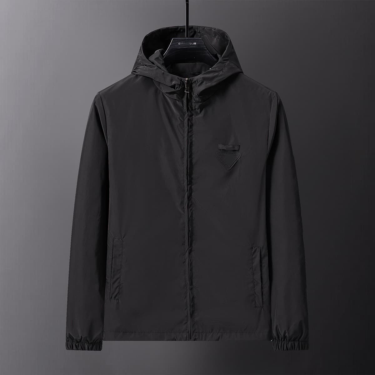 Veste à capuche unisexe automne-hiver de haute qualité, style trench-coat, taille asiatique.