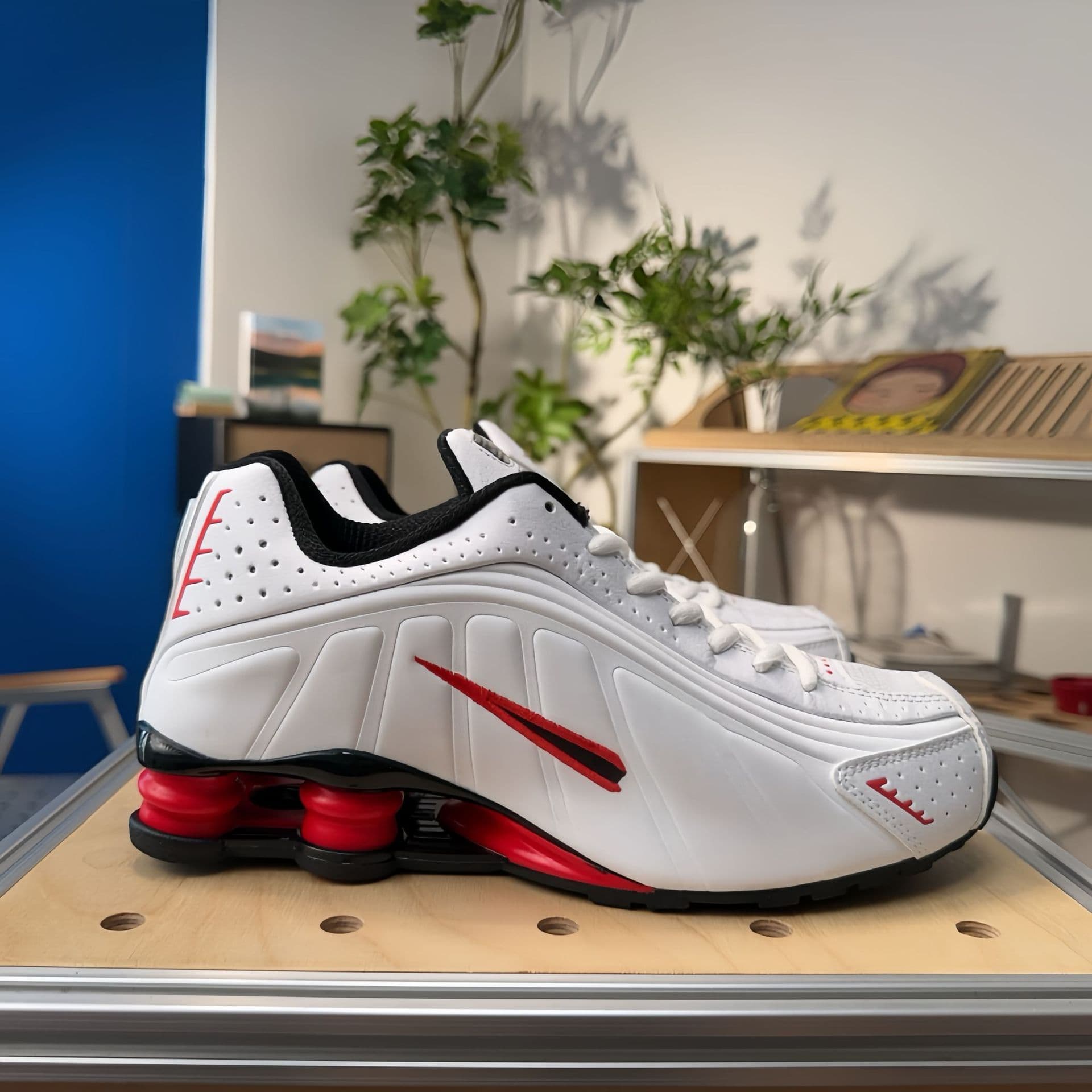 Chaussures de course unisexes SHOX R4 Neymar Collaboration, pointures 36 à 45, pour hommes et femmes, avec coussin d'air coloré.