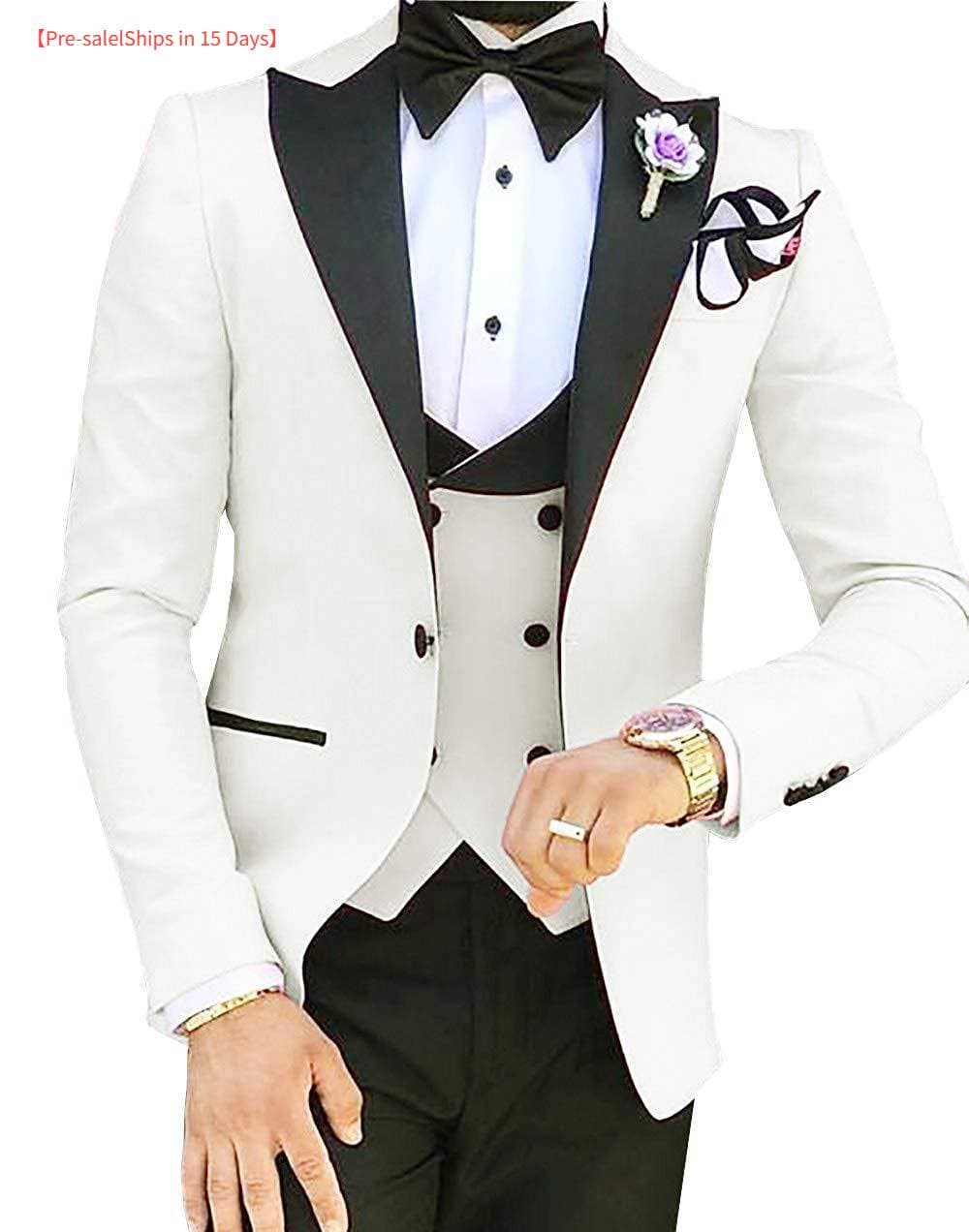 Pre-salelShips In 15 Days Man's Clothing Pink Plus-Size Business Casual Suit Three-Piece Bridegroom Best Man Wedding Banquet Suit Man
