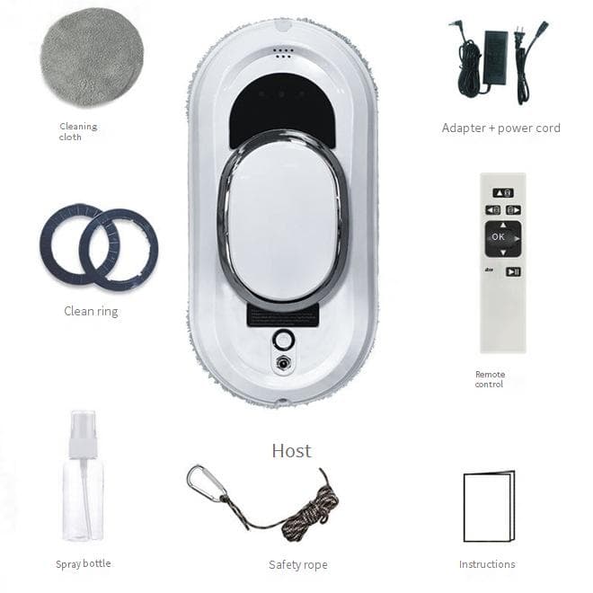 Window Cleaning Robot Hotel Home Cleaning Window Cleaning Robot Remote Control Intelligent Multi Scene Window Cleaning Device