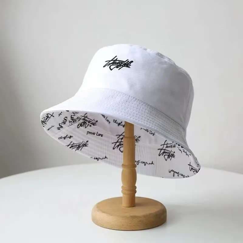Fashion Graffiti Printed Fisherman Hat For Men And Women Personalized Fashion Outdoor Leisure Sunshade Versatile