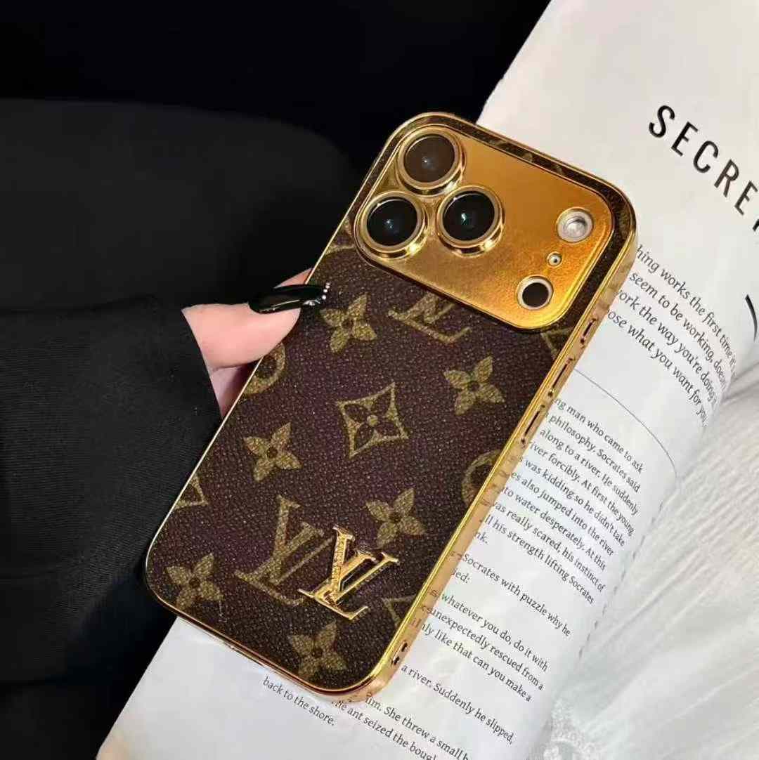Coque de téléphone tendance plaquée électrolytique, compatible avec l'iPhone 17 Pro Max, livrée avec un film protecteur d'objectif. Coque pour i