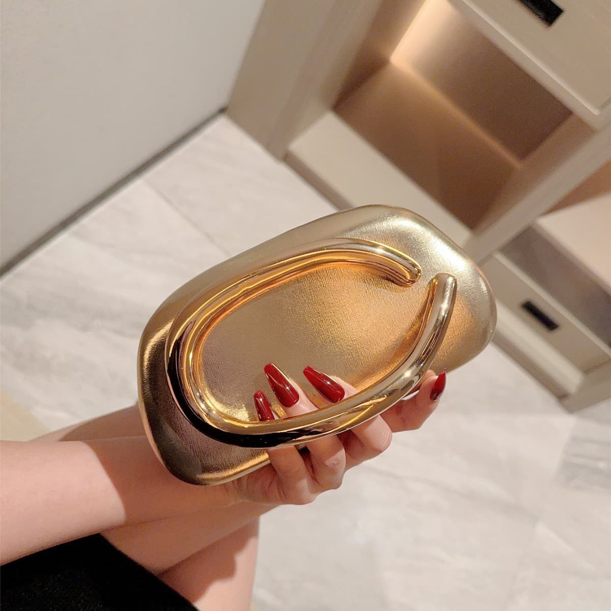 Women's Clutches Bags Design Box Banquet Clutch Bag Luxury High End Evening Bag Dress Bag