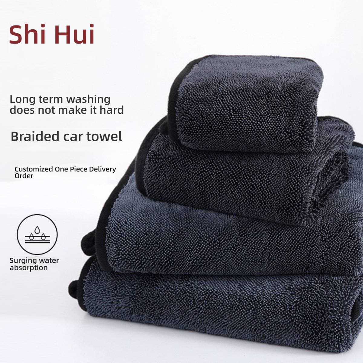 Premium Microfiber Weave Car Detailing Towels - Ultra-Absorbent, Lint-Free & Scratch-Free Drying Cloths For Cars, Motorcycles & Glass Surfaces
