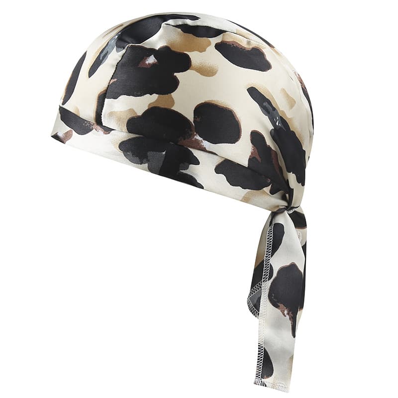 Unbeatable Quality Fashion Leopard Print Spring Summer Outdoor Running Lightweight Pirate Men And Women Yoga Headscarf Hat