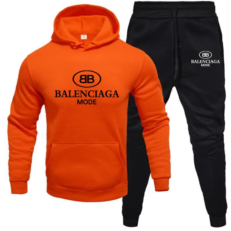 Ensemble de sport décontracté à capuche, coupe ample et confortable, tendance printemps-automne 2024.