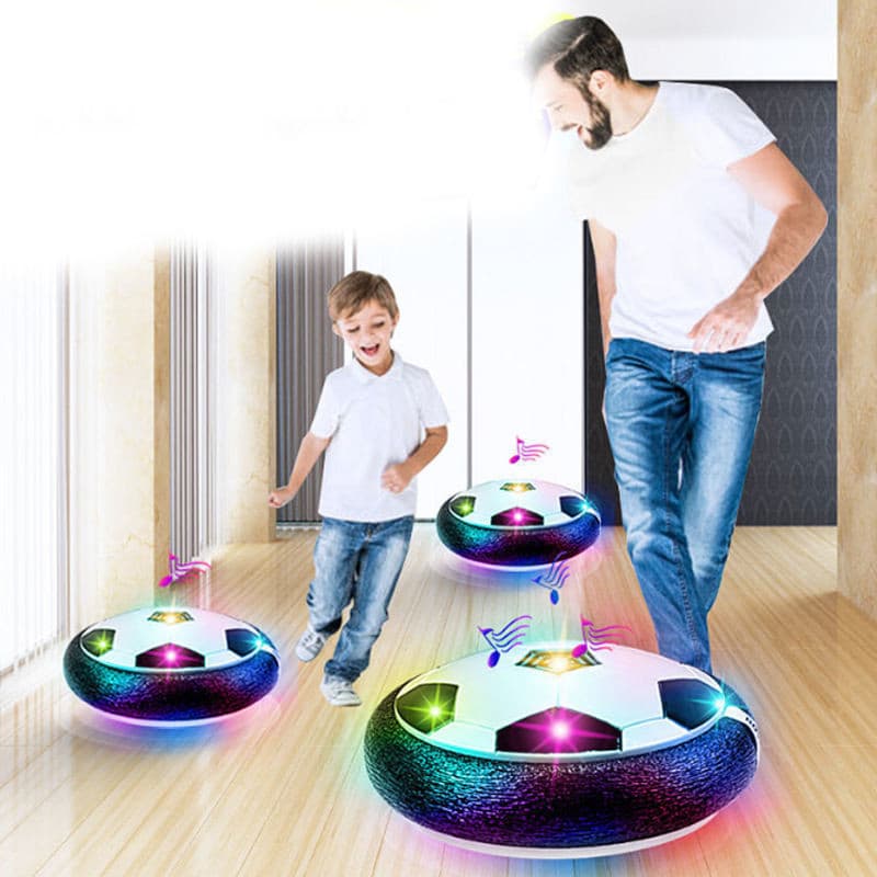 Hover Soccer Ball Toys For Children Electric Floating Football With LED Light Music Soccer Ball Outdoor Game Sport Toys For Kids
