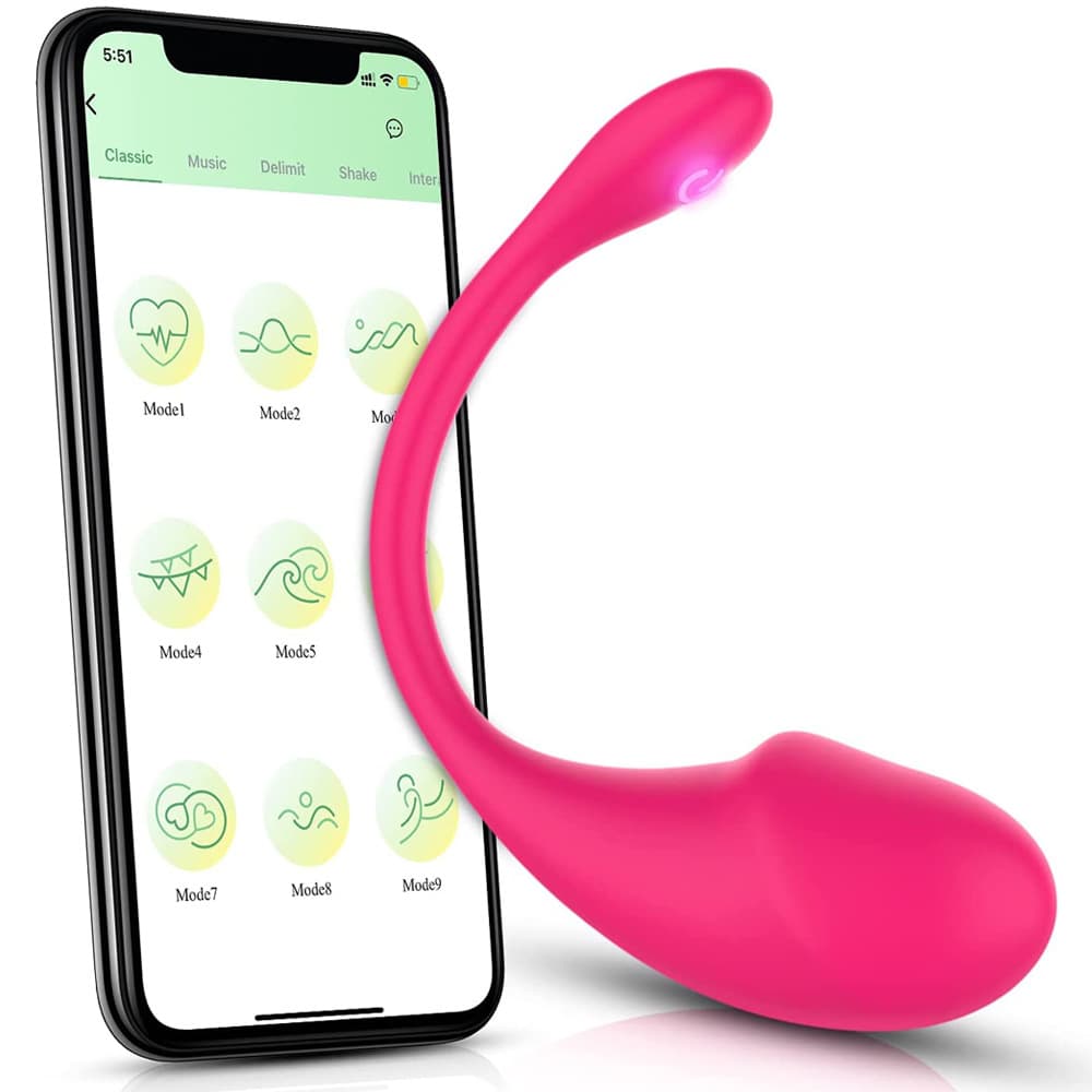 New Mobile App for Women's Jumping Egg Little Dolphin Bluetooth Remote Control G-point Vibrator Fun Sex Products