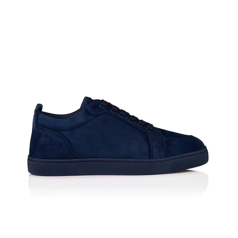 Chaussures pour hommes, ballerines brodées, semelle rouge, baskets tendance et décontractées à clous, blanches, en toile respirante, à lacets