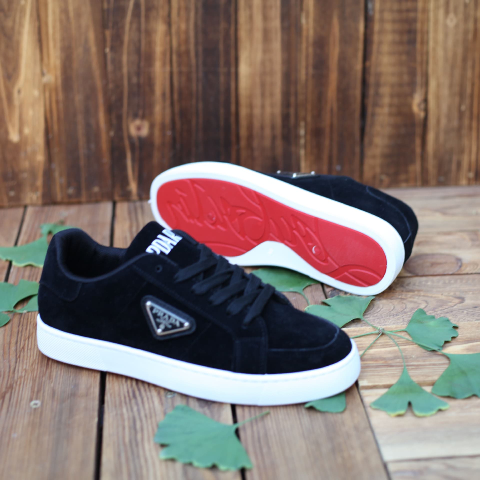 Baskets plates à semelle rouge pour homme, chaussures décontractées et tendance, printemps et automne 2024