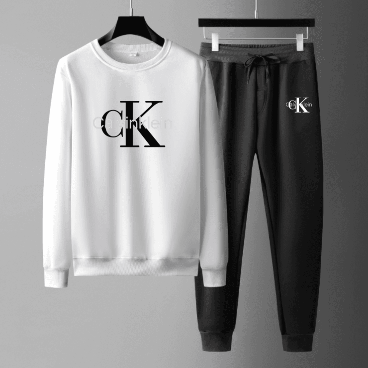 Nouvelle marque de luxe d'automne et d'hiver Sportswear costume hommes deux pièces col rond Hoodie + pantalons de sport Sportswear Hoodie casual cos