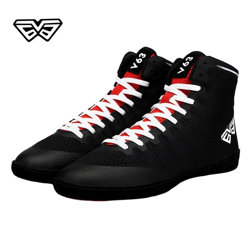 New Boxing Shoes For Men And Women Sanda Fighting Free Fighting Wrestling Shoes Indoor Fitness Comprehensive Training Shoes