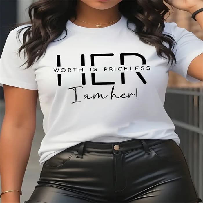 Women's Clothing Ladies Summer T Shirt Printing Fashion Casual Cute Short Sleeve Women's Eye Print Short Sleeve T Shirt