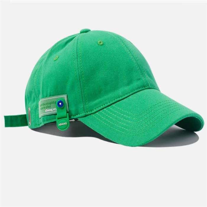 small Leather Casual Versatile Baseball Men's Soft Top Simple Sunshade Cap