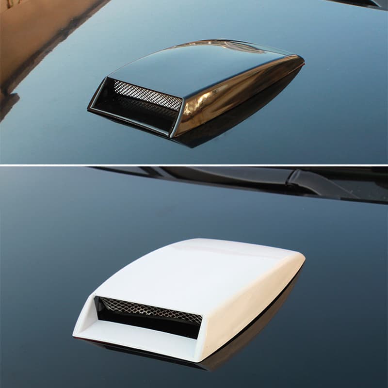Car Cover Engine Hood Decoration Modification Ventilation Intake Vent Air Inlet