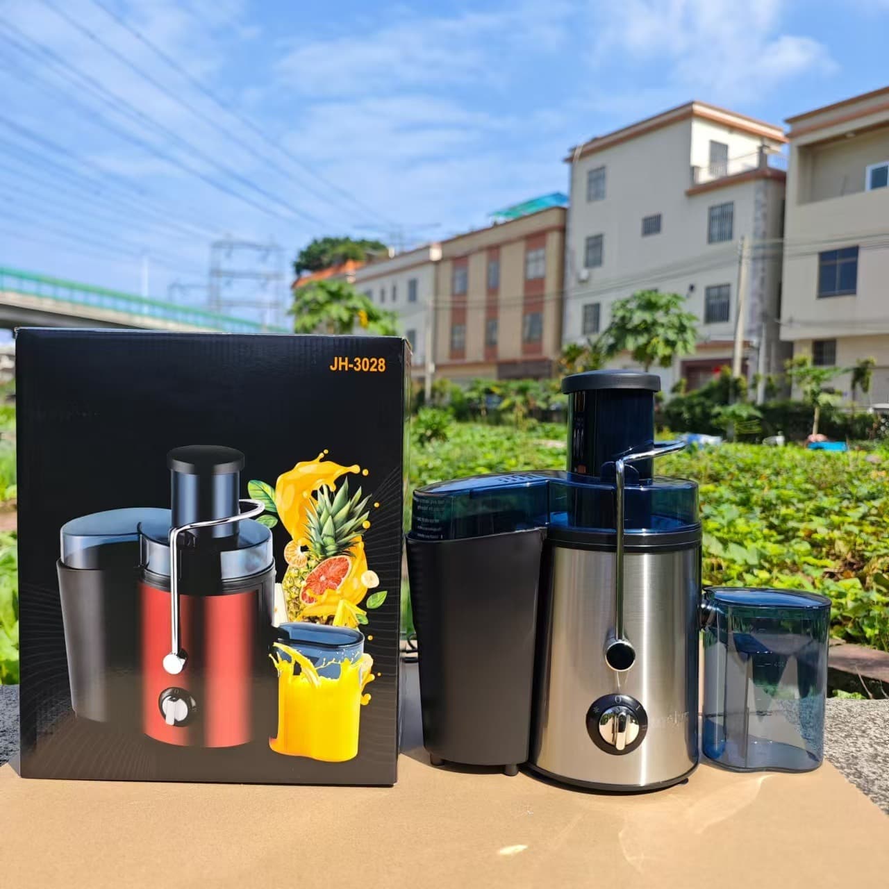 JUICER Fully Automatic Orange Juice Machine Home Use Pulp And Juice Separator Freshly Squeezed Fruit And Vegetable Juice Filter Free