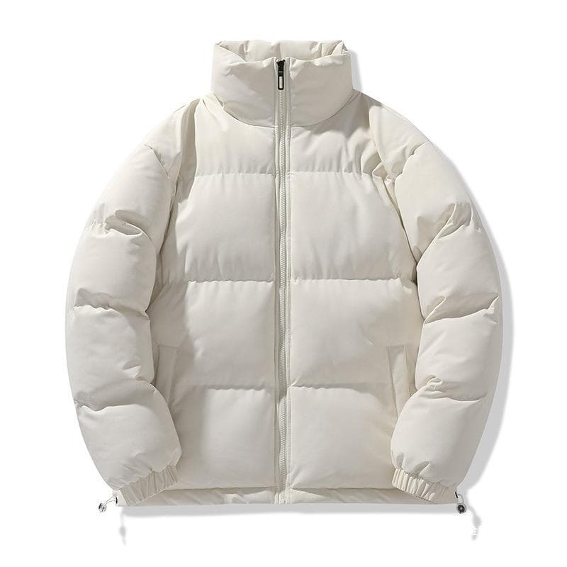 Men's Puffer Jacket – Lightweight Quilted Polyester Coat (S-3XL, Black/Charcoal/Taupe/Mint)