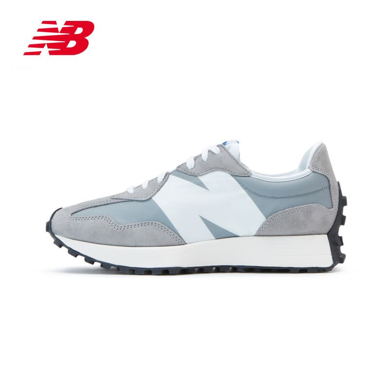 Nouvelles chaussures de course de haute qualité NB327 Haiyan Newzu grises pour hommes et femmes Forrest Gump Dad Shoes NB