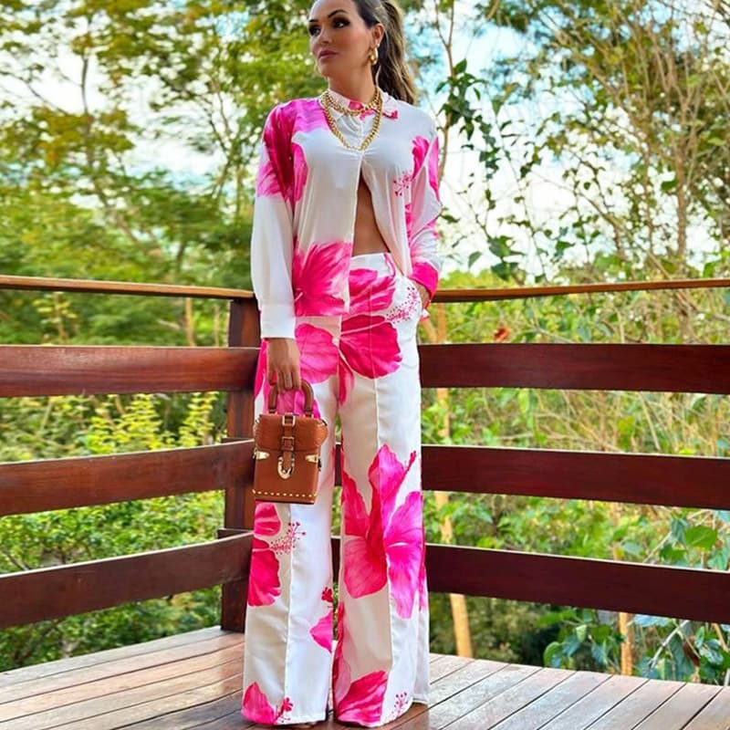 Women's Spot Spring 2024 Suit Women's Long-sleeved Spring And Autumn Fashion Casual Women's Two-piece Set